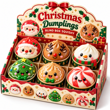 Christmas Dumpling Squishy Blind Box