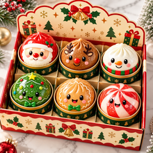 Christmas Dumpling Squishy Blind Box