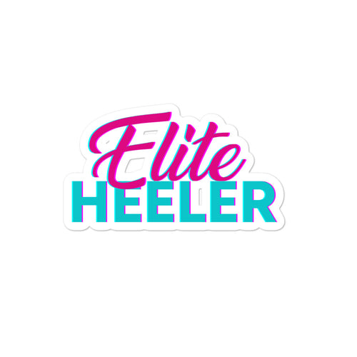 Elite Heeler Sticker