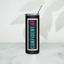 CONFIDENT AF Stainless steel tumbler